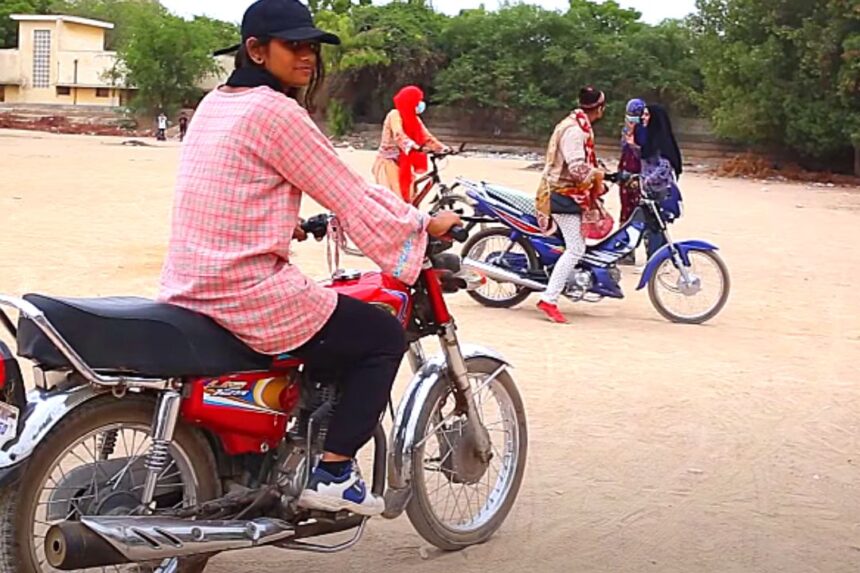 The State Of Sindh Launched A Program For Girls To Teach Bike Riding In College