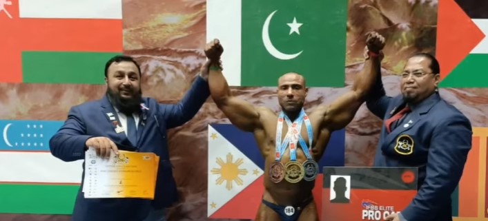 Pakistan’s Fida Beats Indian Rival to Win Gold at Asian anaerobic exercise Championship